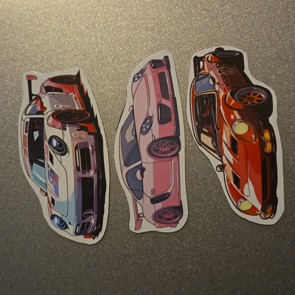 Porsche Car Magnets - Custom - Picture 5 of 6